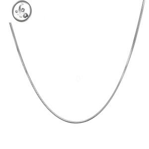 JiMi简约小众高级感钛钢蛇骨链项链男生潮牌百搭素链美式嘻哈女锁骨链