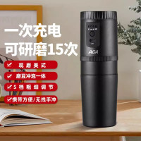ACA全自动咖啡机家用便携手压意式浓缩现磨办公室迷你咖啡机车载