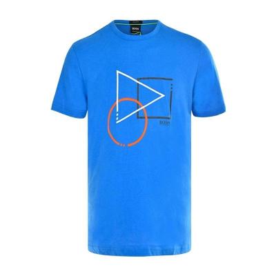 Hugo boss 男士短袖 25新款时尚百搭舒适简约日常通勤印花圆领短袖T恤