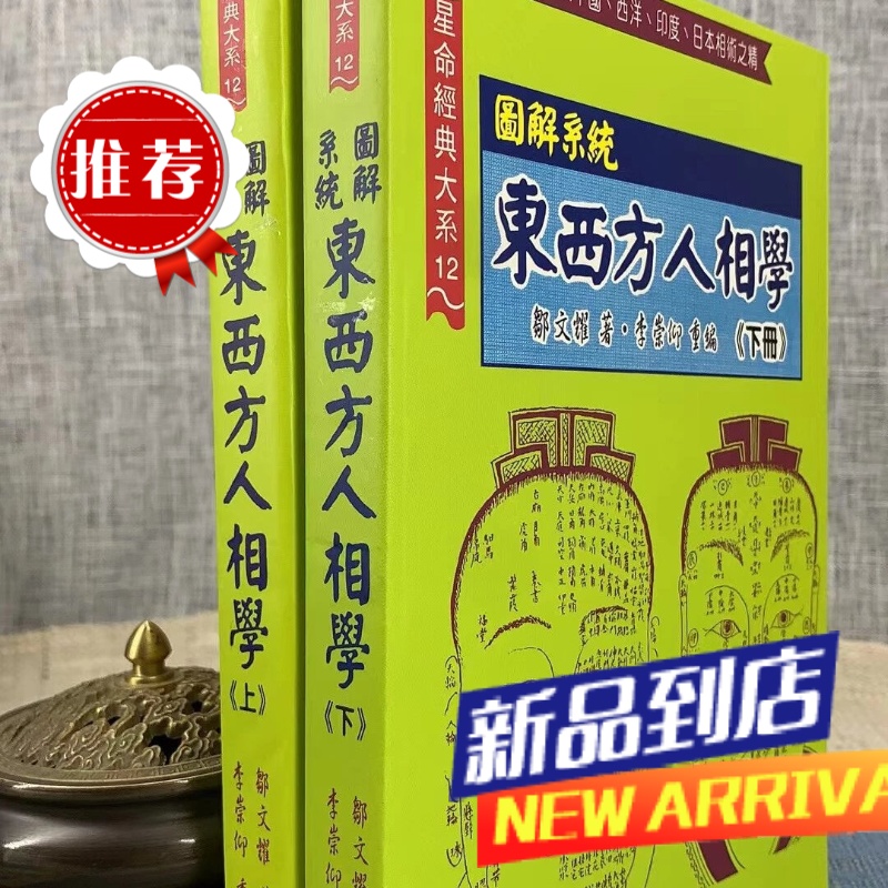 图解系统东西方人相学《二册》 邹文耀 翔大