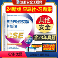 [正版]新版2024安全工程师应急管理出版社安全生产专业实务习题集其他安全习题2024年全国中级注安全工程师职业资格考