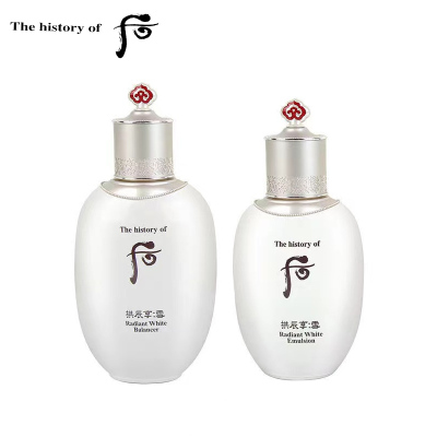 Whoo 后 水乳拱辰享雪玉凝爽肤水乳液焕白补水护肤水150ml乳液110ml单品 水乳 韩国原装进口