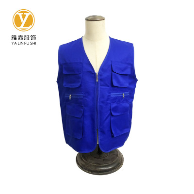 雅霖服 多口袋马甲YLF-ZKA011 件