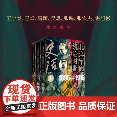 北洋军阀统治时期史话(民国史话,亲闻、亲历、亲见,细描三千年未有之变局,波诡云谲,有传奇也有荒诞,是世 正版书籍
