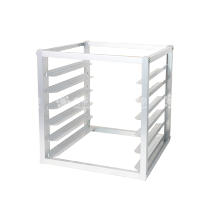 鑫星奈 置物架冷柜冰箱多层托盘架厨房工作台内部隔层架烤盘架6层铝合金烤盘架