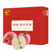 洛川苹果 陕西延安洛川红富士苹果15枚75礼盒装非阿克苏苹果