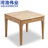 河洛伟业方桌原木色张