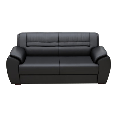 臻远 ZY5110332 办公沙发茶几组合简约现代接待室商务沙发 牛皮双人位