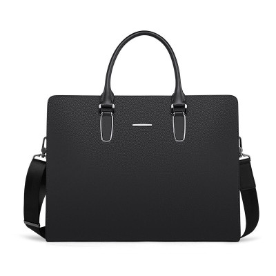 斯妮拉英皇保罗手提包男简约时尚商务包牛皮公文包休闲单肩斜挎男包