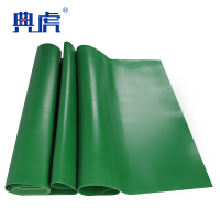 典虎 高压绝缘垫 绿色平面3mm*1.2m*10m 6kv 卷