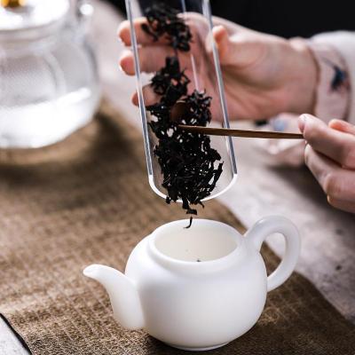 家柏饰(CORATED)白瓷茶壶家用陶瓷羊脂玉单壶带盖过滤泡茶壶功夫冲茶器190104