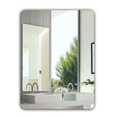 澎铭源穿衣镜无框浴室镜 化妆镜 卫生间镜子60*80cm/块)