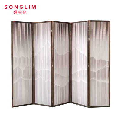 盛松林 屏风 5片组