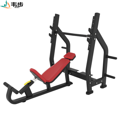 韦步XH-025上斜卧推架室内商用健身器材举重床健身房多功能健身运动器械