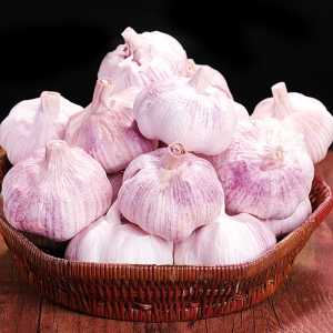 [西沛生鲜]河南新鲜紫皮分蒜 干大蒜 多瓣大蒜 净重5斤 大果 农家蔬菜 产地直发