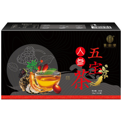 谯韵堂 人参五宝茶250g/盒