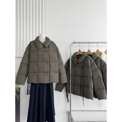 新款冬季立领棉服女年时尚宽松小个子短款设计感加厚保暖外套