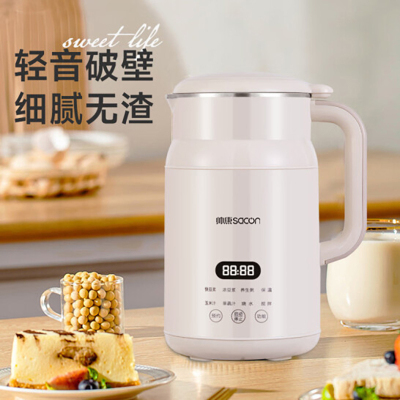 苏宁宜品&帅康(sacon)大容量智能化操控迷你破壁豆浆机(PBYM-1AL) 白色