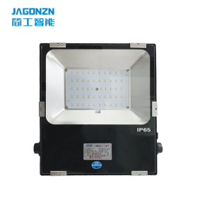 简工智能(JAGONZN)GL-07A(T) 220V 50W 6000K IP65 LED强光灯 黑色