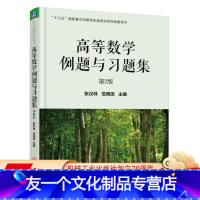 [友一个正版] 高等数学例题与习题集 第2版 张汉林 范周田 十三五国 家重点出版物出版规划项目配套用书 机械工业