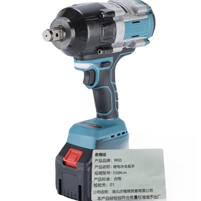 钟伯 锂电冲击扳手 550N.m 台