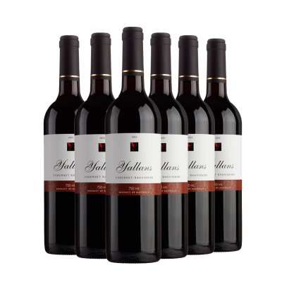 澳洲原瓶进口红酒整箱 亚兰尼斯澳洲风情赤霞珠干红葡萄酒750ml*6