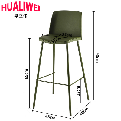 华立伟高脚椅 坐高65cm 把