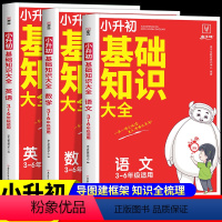 [语数英]小升初基础知识大全 小学升初中 [正版]2024小升初基础知识大全语文数学英语人教版 一二年级三年级四五六年级