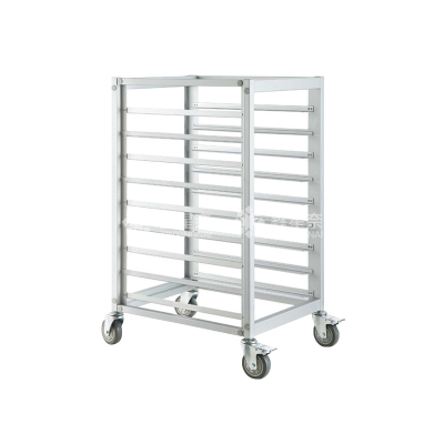 鑫星奈 铝合金烤盘架多层托盘车 9层开放式