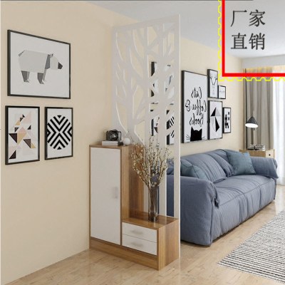 玄关隔断柜 客厅 装饰柜 进玄关柜鞋柜白色烤漆 厅装饰屏风柜