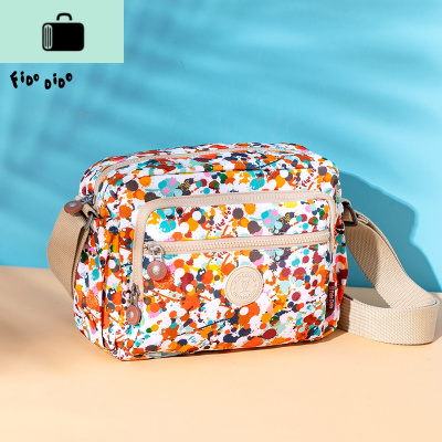 女包帆布包单肩斜挎包女妈妈休闲小包包牛津布轻便大容量NEW LAKE女士单肩包