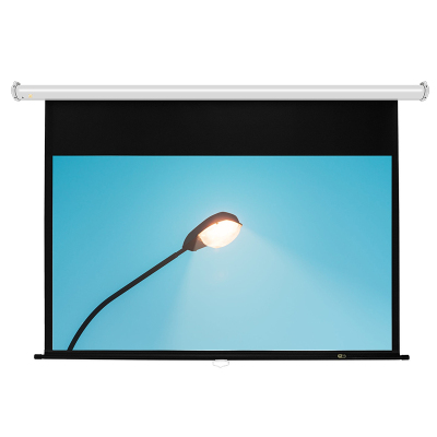 经科JK投影幕布S2 100寸16:10手动自锁白塑幕投影机投影仪幕布
