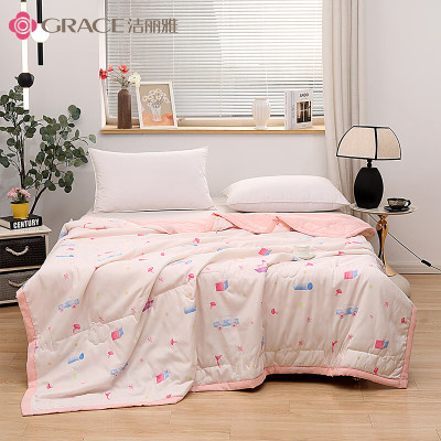 洁丽雅棉花夏被-游乐园JLY-YHK226 规格150x200cm