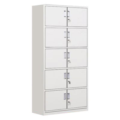 翌嘉 YJ-20075 文件柜钢制铁皮柜资料柜通五节文件柜