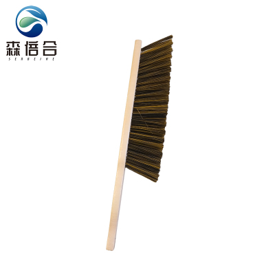 森倍合 硬毛扫床刷子长柄除尘刷子 长40cm/把