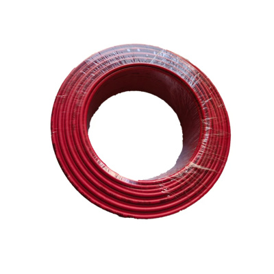 泰特达 阻燃铜芯聚氯乙烯绝缘电线 ZR-BV4mm²(红色)95m 卷