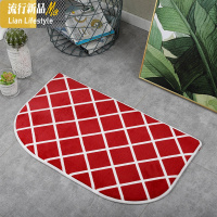 卫生间吸水地垫浴室厨房卧室洗手间口防滑垫家用进垫脚垫地毯 三维工匠