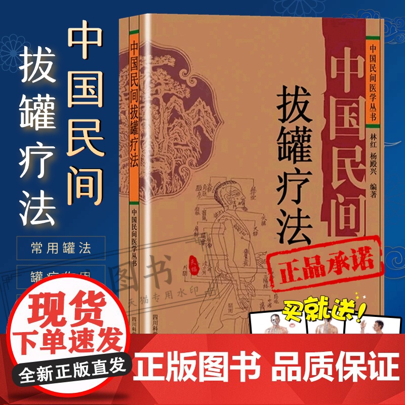 中国民间拔罐疗法 中医养生保健 拔罐艾灸推拿刮痧对症拔罐祛百病排毒美容 林红 杨殿兴 四川科学技术 中国民间医学丛书