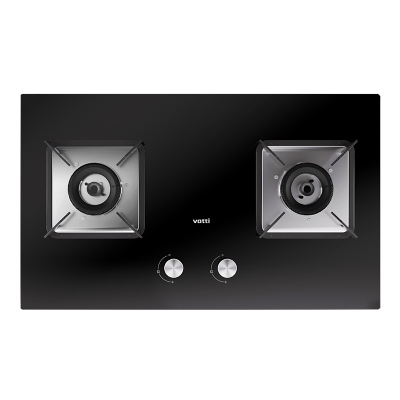 华帝(vatti)4.5KW大火力可调节燃气灶液化气台嵌式两用双眼灶炉头离子熄火钢化玻璃灶台i10059B