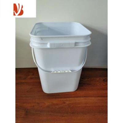 三维工匠20升20kg正方形塑料方桶包装桶压盖加厚肥料乳胶漆桶垃圾分类全新