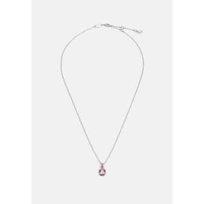 Swarovski女款十月诞生石吊坠项链 玫瑰金色精致优雅饰品