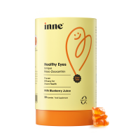 原装进口德国童年时光INNE叶黄素护眼软糖婴幼儿叶黄素小熊软糖 30粒/罐