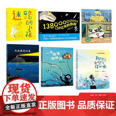 一年级百班千人全6册天边最亮的星迷路的小孩一个像海的地方138亿年的旅程阳光空气花和水猫哈拉商店暑假书