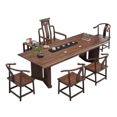 红缅 茶桌(一桌五椅) HM-ZY003 套