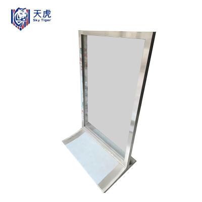 天虎 不锈钢玻璃围栏 1.5m高 米