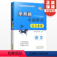 [正版]2024新版小升初命题解读语文综合素质小学毕业升学总复习资料包期中期末复习资料辅导专项训练练习册题大全小考知识