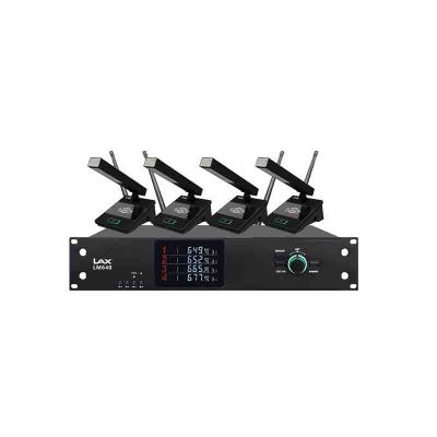 LAX 会议系统专用一拖四无线会议话筒 无线手持话筒 UM640H