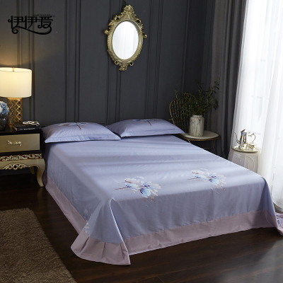 伊伊爱 淡雅风尚系列纯棉加密印花床上四件套