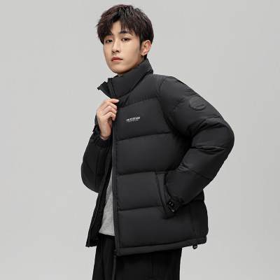 秋冬季新款羽绒服男士韩版潮流休闲加厚防寒保暖青年男装外套上衣