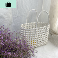 2020新款网红ins编织包旅游度假沙滩包手提镂空大包包菜篮子女包NEW LAKE女士单肩包